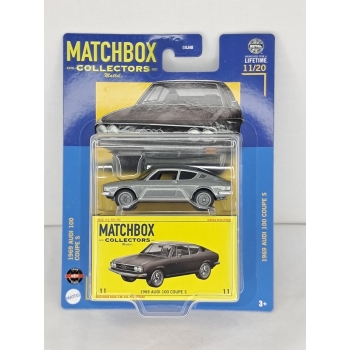 Matchbox 1:64 Matchbox Collectors - Audi 100 Coupe S 1969 silver